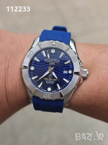 БАРТЕР Roamer Deep Sea Automatic 43mm, снимка 3 - Мъжки - 55991538