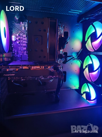 Геймърски i7 12700F, RX 7600, RAM 32GB DDR4 3200, SSD 1TB NVME