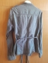 Дамско сиво сако с коланче, снимка 6