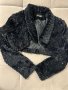 Елегантно късо палто с пайети, снимка 1 - Палта, манта - 44355340