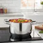 Комплект тенджери Cheffinger - 8 части инокс, снимка 3