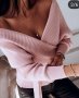 Разпродажба Нов розов пуловер, снимка 1 - Блузи с дълъг ръкав и пуловери - 35217760