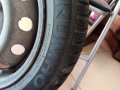  ГУМИ-  4 броя НА ЕДНА СЕДМИЦА Kumho 185/55 R 14 с метални джанти, снимка 11