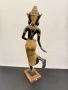 Голяма бронзова фигура на  Тепаном / „храмова танцьорка“ №8101, снимка 6