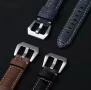 Висококачествени кожени каишки за часовници 22мм, снимка 2