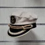 Нова детска капитанска шапка с Котва в бежов цвят, снимка 2