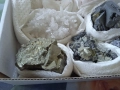 Sale, Кутия с минерали от България,естествени кристали и камъни, за колекционери геолози любители, , снимка 2