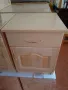 Нощно шкафче с чекмедже и врата- Масив. Налични!, снимка 3