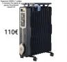 Радиатор 2500W, 11 ребра, Поставка за дрехи, снимка 1