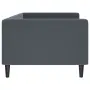 vidaXL Кушетка, тъмносиво, 90x200 см, кадифе, снимка 4