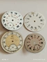 Лот 4 броя стари редки циферблати за механичен часовник ценни за реставратори и колекционери 43582, снимка 1