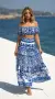 - 40 % дамски ефектен комплект от дълга пола и топ в стила на Dolce &Gabbana , снимка 2
