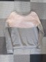 Спортна блузка в розово и сиво S, снимка 1 - Блузи с дълъг ръкав и пуловери - 17741087