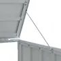 vidaXL Навес за 2 коша на колела, aнтрацит, 144x81x113 см, стомана, снимка 10