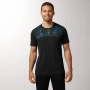 Reebok Men's T-Shirt Street Workout PlayDry Black - мъжка тениска р-р L, снимка 1