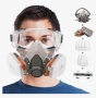 Респираторна маска за многократна употреба, полулицева маска, снимка 9