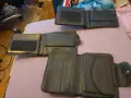 Бонд портфейли маркови ест.кожа 3броя страничен 130х95мм и два други 125х90 мм единия с вътрешен цип, снимка 6