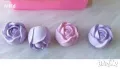 3D 3 бр пъпка роза едри силиконов молд форма фондан гипс декор, снимка 5
