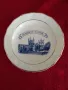 Малка колекционерска порцеланова чиния Wimborne Minster. Англия. марк., снимка 1