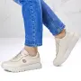 Дамски ежедневни обувки в бежаво модел: A18102-2 beige, снимка 6
