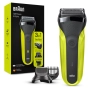Самобръсначка BRAUN 300BT BLK GRN ВОДОУСТОЙЧИВОСТ и Други модели топ!!, снимка 11