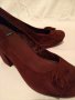 ЕСТЕСТВЕНА КОЖА на  VAGABOND цвят тъмно червен - бордо, снимка 1 - Дамски обувки на ток - 31024505