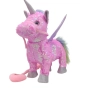Очарователен ходещ еднорог на каишка с песни и пайети, снимка 7