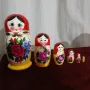 кукла,матрьошка 6-ца-Русия, снимка 4