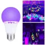 UV  крушка 12W E27 LED черна светлина , снимка 3