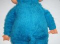 Колекционерска много рядка ГОЛЯМА плюшена играчка синя маймуна Мончичи 60см, снимка 4