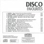 диск CD  Various – Disco Favourites, 1992, снимка 2