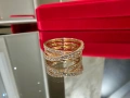 CARTIER Etincelle de Cartier Rose Gold Paved Diamonds Дамски Пръстен, снимка 1