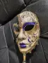 Автентична венецианска маска „La Maschera del Galeone“ – ръчно изрисувана във Венеция, снимка 2