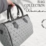 Удобна елегантна дамска чанта в изчистен дизайн, снимка 1 - Чанти - 44443170
