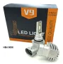 V9 LED крушки H1 H3 H4 HB3 HB4 без вентилатор 6000K, снимка 9