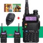Нова Baofeng 5R 8w Модел 2023 +3 подаръка 136-174 400-520 Mhz Радиостанция Pmr Fm фенерче до 40км., снимка 6
