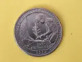 САЩ 25 цента 2020 г. (Р), Marsh - Billings - Rockefeller., снимка 1