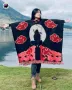Eквадорско унисекс вълнено пончо с аниме героя Итачи Учиха, снимка 1