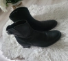 Черни боти естествена кожа 38 номер , снимка 7