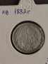 1 лев 1882 г Сребро , снимка 1
