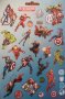 200 бр Avengers Отмъстителите книжка албум самозалепващи лепенки стикери, снимка 2