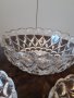 Кристална купа с купички за ядки  13/1, снимка 3