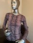 Дамска блуза със змийски принт !, снимка 1 - Блузи с дълъг ръкав и пуловери - 40057216
