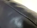 Тъмно син кожен фотьойл, снимка 5