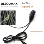 Слушалка ULSOUMAX Air Acoustic Tube, съвместима с Motorola, микрофон с бутон PTT, снимка 4