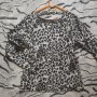 Интересна дамска макси тигрова блуза с отворен гръб (ХЛ), снимка 1 - Корсети, бюстиета, топове - 38579593
