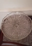 Стъклен,винтидж поднос за торта / фруктиера, снимка 4