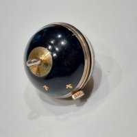 Сребърен пепелник с емайл и дамски часовник-колие топка с емайл, снимка 11 - Дамски - 35593802