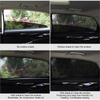 Универсални сенници за страничните стъкла и задната врата на кола, снимка 11 - Аксесоари и консумативи - 39660670