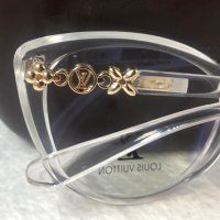 Louis Vuitton Прозрачни слънчеви,диоптрични рамки очила за компютър, снимка 11 - Слънчеви и диоптрични очила - 42765179